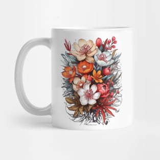 australian native flowers Mug